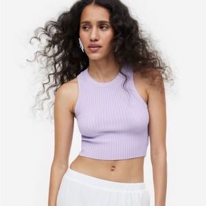 Cobalt Blue Knit Tank